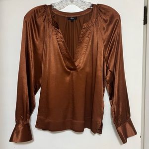 Rails Wyanna top in color cedar.